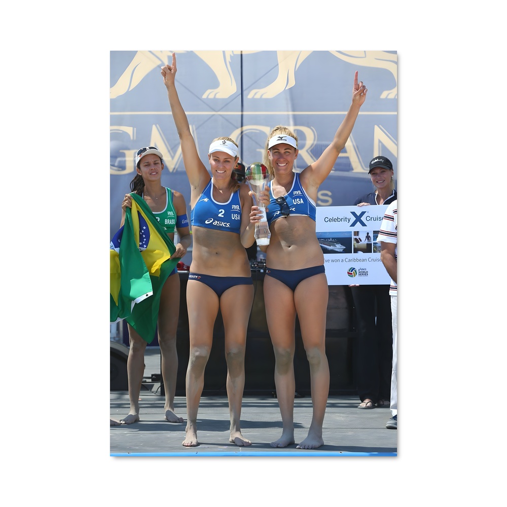 Poster Beach Queens